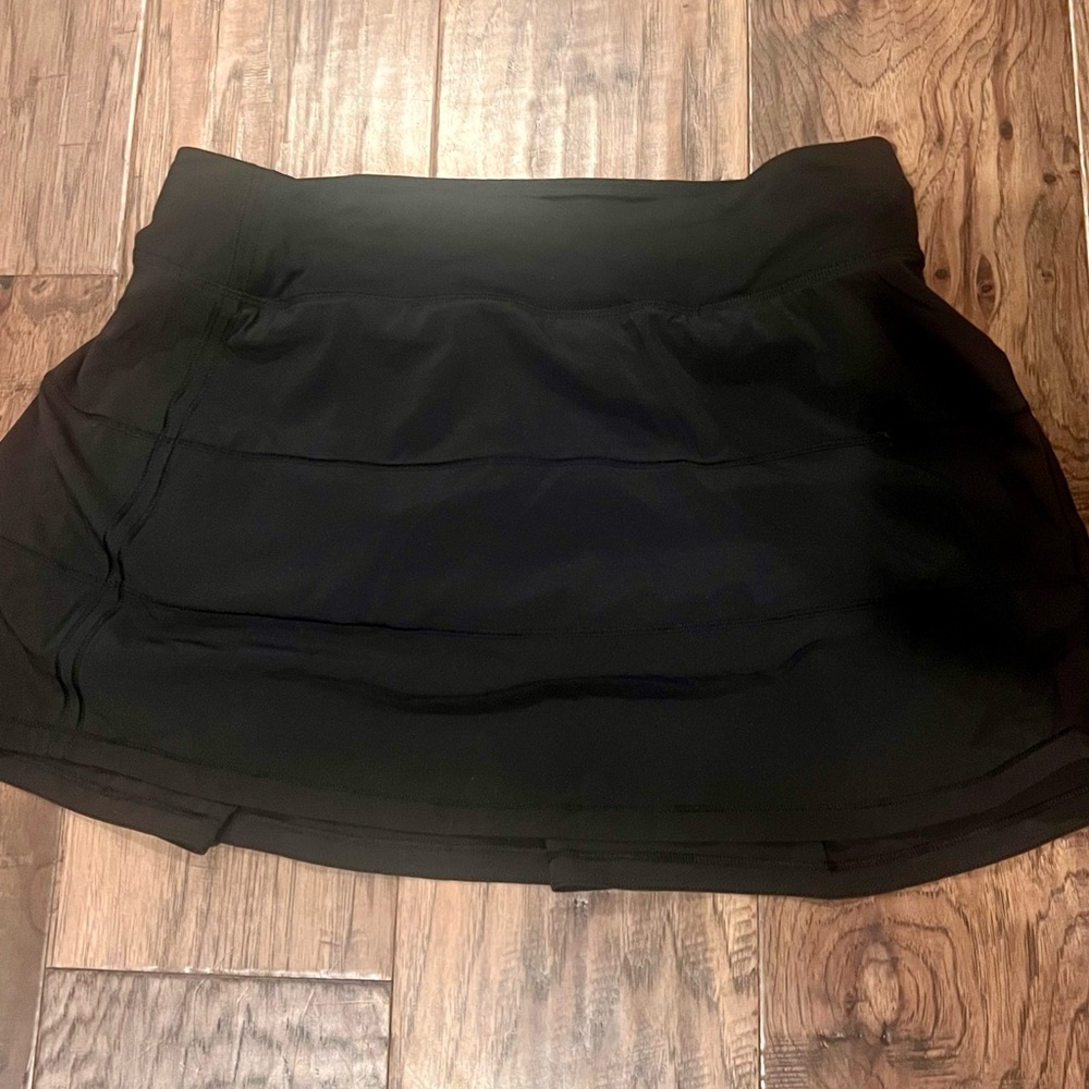 Lululemon Pace Rival Mid-Rise Skirt Black